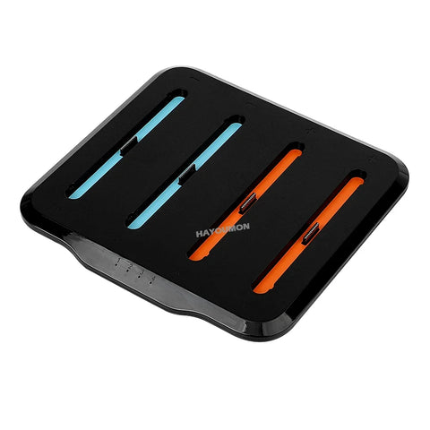 Charging Dock for Switch 2 Joycons Controllers 4-in-1 Charger Station Base Super Slim and Overcharge Protection w Charging Cable