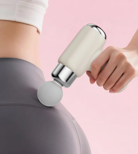 Massage Gun Portable Mini Handheld Fascia Gun Deep Tissue Muscle Relaxation Adjustable Speed Fascia Gun For Body Back Neck Legs