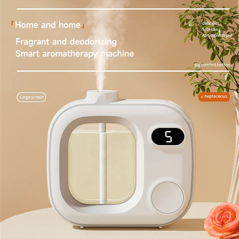 Smart Aroma Diffuser Humidifier Suitable for Essential Oil Perfumes USB Rechargeable 5 Level Adjustable Timer Indoor Freshener