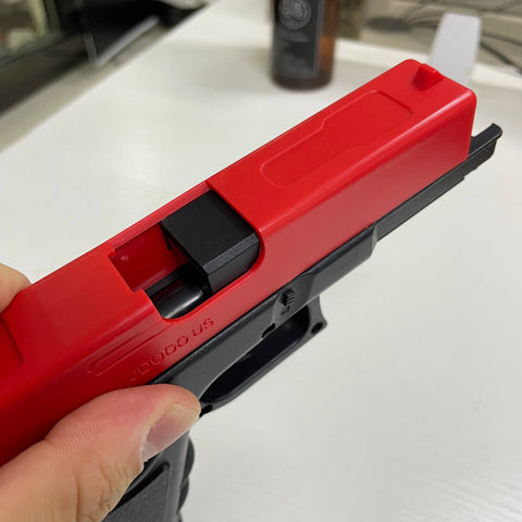 High Quality Soft Bullet Air Gun Manual G17 Geock Toy Gun Lower Magazine Laser Outdoor Sports CS Game Weapons Children Gift