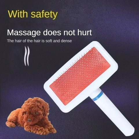 Stainless Steel Hair Remover Brush for Dogs and Cats Cats Pet Products Dog Grooming Equipment Cat Accessories Things Supplies
