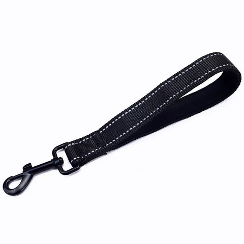 Dog Leash Short Dogs Leash 25cm Nylon Reflective Leashes for Dog Walking Comfortable Handle Short Dogs Leashes Nylon Pet Chain