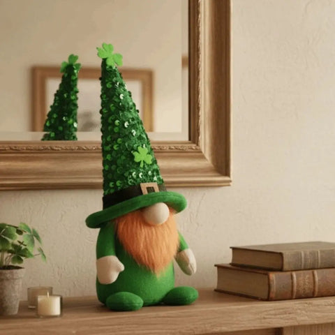 Creative Leprechauns Ornament Crafts St Patrick's Day Guardian of Ireland Dwarf Mini Cartoon Easter Day Ornament Party Decor