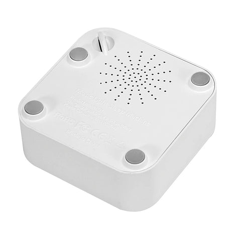 Baby White Noise Machine for Sleeping, Portable Sound Soother with 10 Relaxing Sounds, USB Rechargeable, Auto-Off Timer