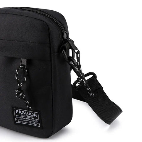 Crossbody Shoulder Bag Men's Small Bag Shoulder Bags Trendy Diagonal Backpack Chest Bags Light Boy Mini Casual Bag Waist Pack