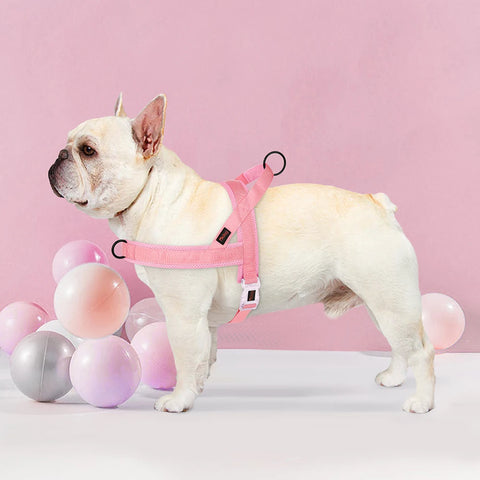 Soft No Pull Dog Harness Nylon Pitbull Dog Puppy Harnesses Padded Pet Vest Adjustable for Small Medium Large Dog Chihuahua Pug