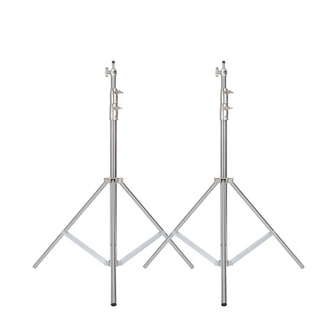 2/2.9M Tripod Super Stable Big Tripod Foldable Light Stand Lifting Frame Wheels Photography Softbox Photo Studio Stainless Steel
