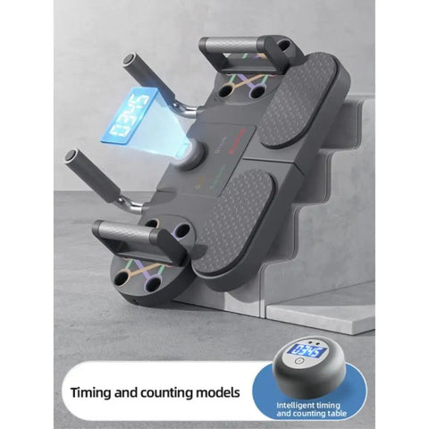 Multifunctional Plank Support Pushups Stand Training Board Home Intelligent Exercise Equipment for Chest and Abdominal Muscles