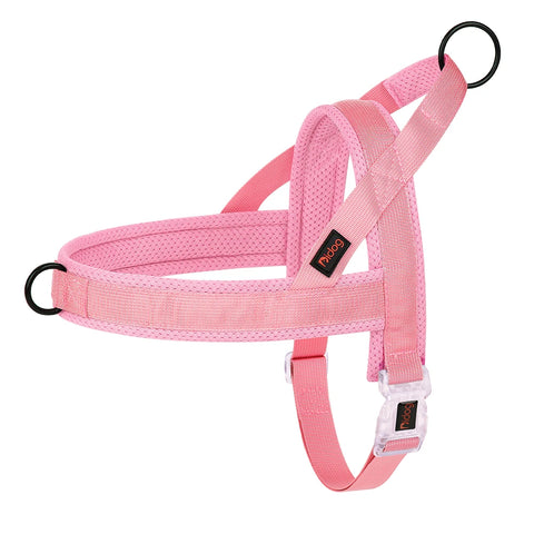 Soft No Pull Dog Harness Nylon Pitbull Dog Puppy Harnesses Padded Pet Vest Adjustable for Small Medium Large Dog Chihuahua Pug