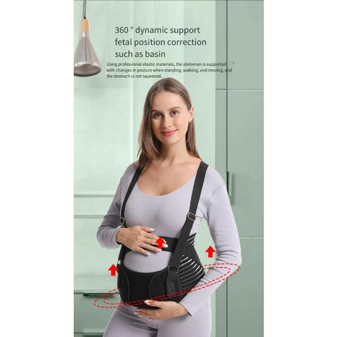 Special Late Pregnancy Safety Belt Prenatal Abdominal Pregnant Women Support Belt Pregnant Women with Abdominal Shoulder Straps