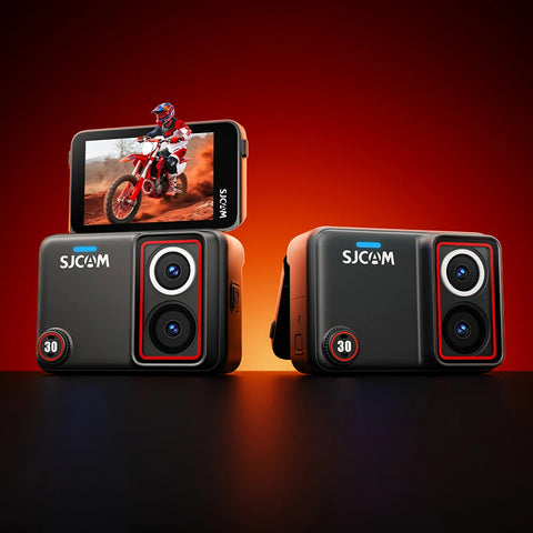SJCAM SJ30 8K 20fps Action Camera Dual Lenses HD Night Video Flip Touchscreen 6-Axis Stabilization Sport Camera All-Day Power