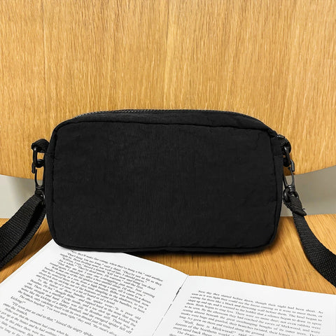 Trendy Sports Crossbody Bag, Workwear Style Design, Single Shoulder Bag, Multifunctional and Lightweight Portable Chest Bag