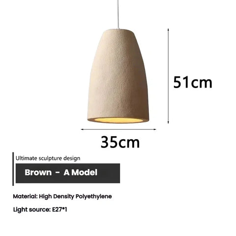 Designer Restaurant Ceiling Chandelier Japanese Wabi Sabi Dining Living Room Pendant Lights Home Decor Bar Table Hanghing Lamps