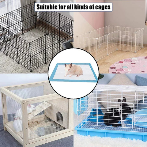 Thickened Deodorant Dog Urine Pads High Absorption Disposable Pet Diaper Mats Leak Resistant Training Pads For Dog Cat Rabbit
