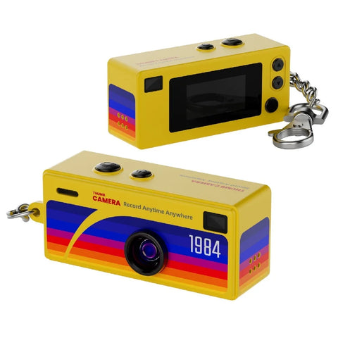 Portable Thumb Digital Camera 1080P HD Mini Camera Charmera Recording Video Cameras Wearable Keychain Recorder Gift Blind Boxes