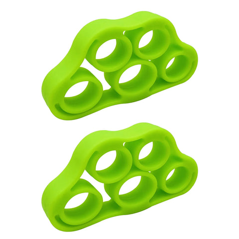 5-1PCS Silicone Finger Gripper Strengthener Trainer 6-80LB Elastic Hand Grip Finger Exerciser For Guitar/Patient Hand Trainer