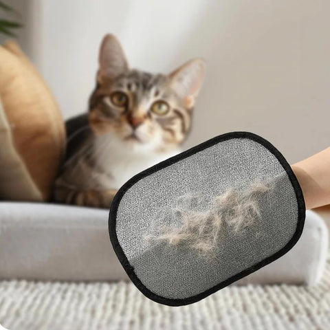 Pet Hair Removal Magic Glove Static Electricity Brush Tool Effectively Collects Cat Fur From Car Seat Furniture Clothes Sofa