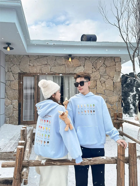 Hooded  Matching Warm Mom Dad Daughter Son Matching Top Clothing Sweatshirts Babyfor The Whole Family Romper Spring Hoodies