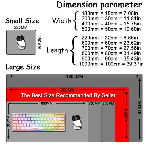 RGB Large Gaming Mouse Pad With Backlit Escape From Tarkov Mousepad PC Non-slip Rubber Desk Mat Computer Gamer Keyboard LED Rug
