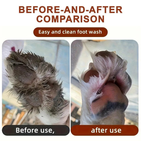Automatic Pet Foot-washing Cup Soft Quick Wash Dog Foot Cleaning Cup Portable Detachable Paw Cleaner Cup For Cats and Dogs