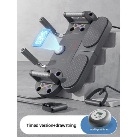 Multifunctional Plank Support Pushups Stand Training Board Home Intelligent Exercise Equipment for Chest and Abdominal Muscles