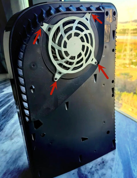 For PS5 Original Fat Console built-in Fan with 23 blades Low Noise and Rapid Cooling Fan