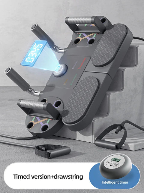 Multifunctional Plank Support Pushups Stand Training Board Home Intelligent Exercise Equipment for Chest and Abdominal Muscles