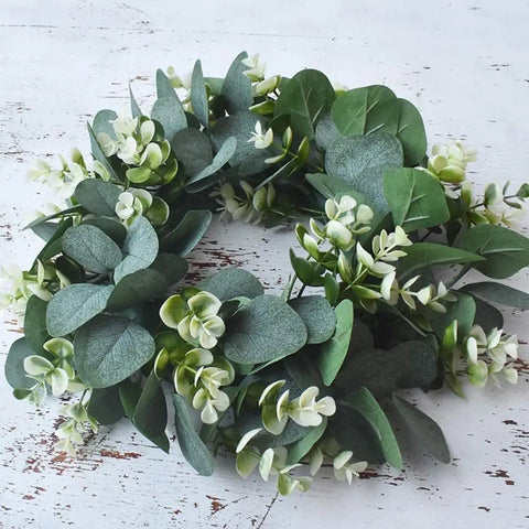 Artificial Plant Eucalyptu Festival Garland Wedding Supply Home Room Party Office Decoration Diy Hot Selling Gift Flower Outdoor