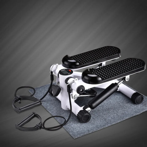 Portable Home Stepper Mini Hydraulic Rope Stepper Multi-functional Indoor Silent Fitness Equipment Without Installation