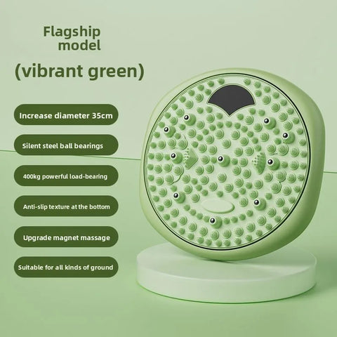 Upgraded Waist Twist Turntable Weight Loss Home Exercise Intelligent Counting Plantar Acupressure Board Massage Waist Artifact