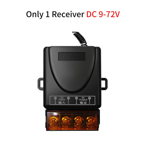 RF 433Mhz Smart Switch Wireless Remote Control Switch AC 75-220V 30A High Current Relay for Water Pump Motor Lights Door Access