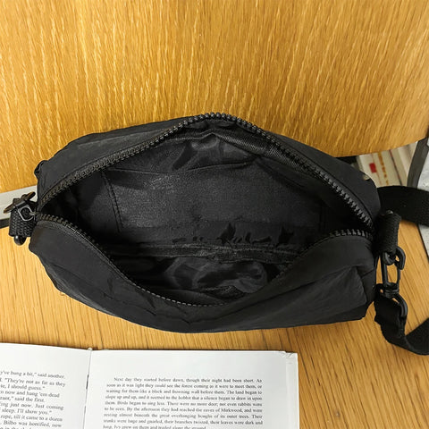 Trendy Sports Crossbody Bag, Workwear Style Design, Single Shoulder Bag, Multifunctional and Lightweight Portable Chest Bag