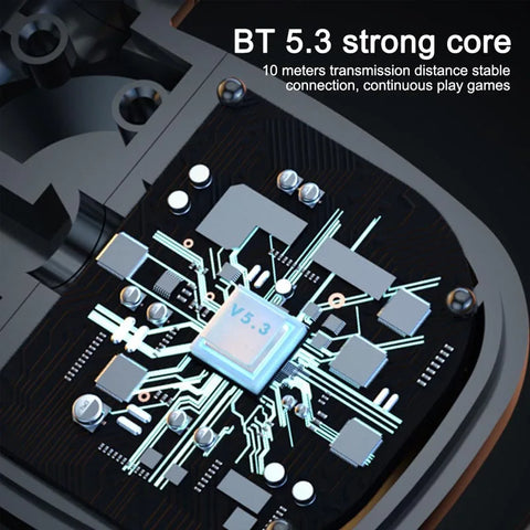 LED Single Earphones Long Standby Business Headphones Waterproof Mono Headset Outdoor Call Bluetooth 5.3 Wireless Earbuds