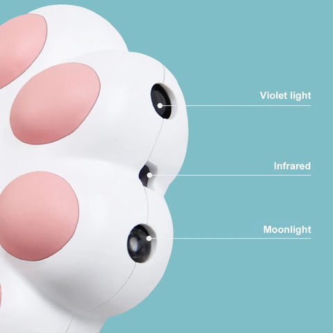 Cat Toys 5 Adjustable Patterns Laser Pointer USB Rechargeable Training Chaser Interactive Toy for Indoor Cats Dogs Pets
