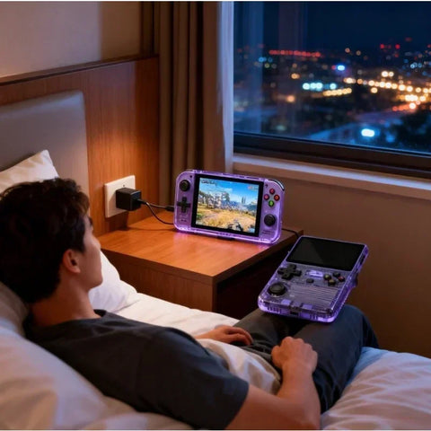 New R36S Retro Handheld Video Game Console System 3.5-inch IPS Screen Portable Pocket Video Player 128GB 20000+ Games Boy Gifts