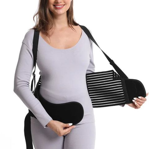 Special Late Pregnancy Safety Belt Prenatal Abdominal Pregnant Women Support Belt Pregnant Women with Abdominal Shoulder Straps