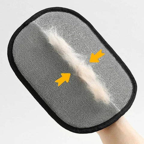 Pet Hair Removal Magic Glove Static Electricity Brush Tool Effectively Collects Cat Fur From Car Seat Furniture Clothes Sofa