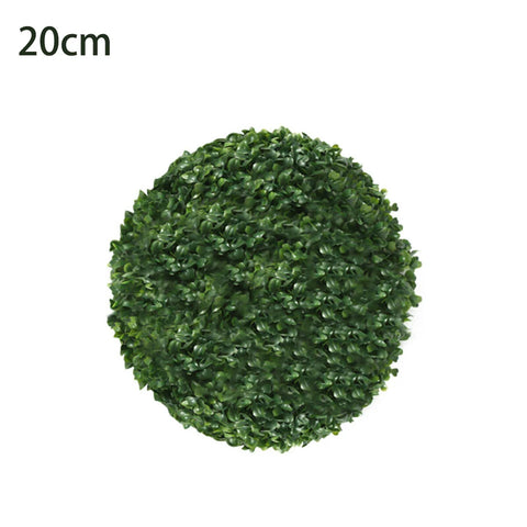 Round Artificial Plant Ball Simulation Leave Grass Ball Hanging DIY Decortion For Home Office Private Homes Restaurants Schools