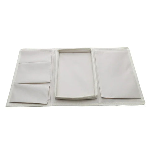 Sofa Storage Bag Living Room Sofa Armrest Organizer for TV Remote Control Cellphone Hanging Coffee Cup Tissue Storage Tray