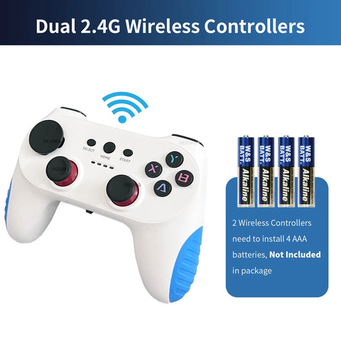 2026 NEW X10 Pro  Game Stick 4K 128G 50000+ Games Video TV Game Console Wireless Gamepads Video Game Classic Arcade Games