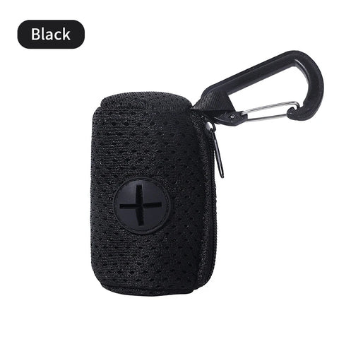 Dog Poop Bag Dispenser Hangingable Dog Poop Bag Holder Poo Bags Dispenser for Dogs Walking Garbage Bags Dispensers Pet Supplies