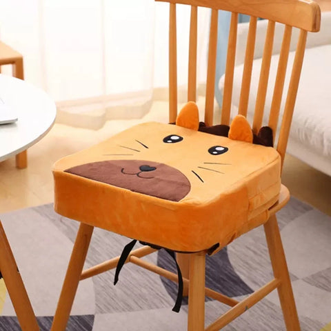 10cm High Baby Chair Cushion Adjustable Children Seating Baby Dining Heightening Removable Seats Mat