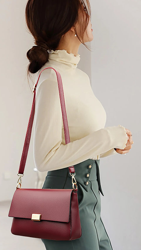 2024 Crossbody Bag For Women Fashion Small PU Leather Shoulder Bags Luxury Designer Quilted Female Zipper Purse And Handbags