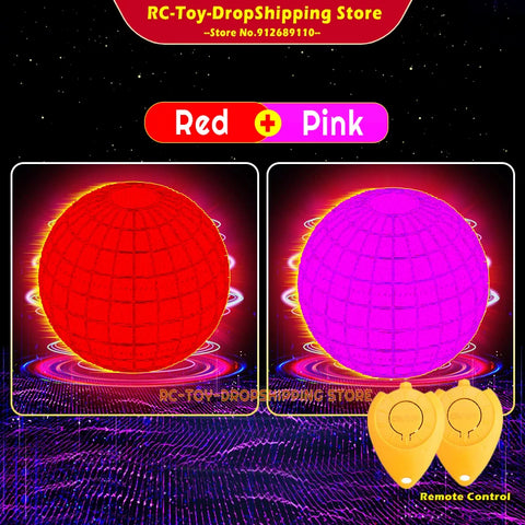 Flying Ball Spinner Toy Hand Control Drone Helicopter 360° Rotating Mini UFO with Light Coy Kids Gifts Game Children Sports Ball