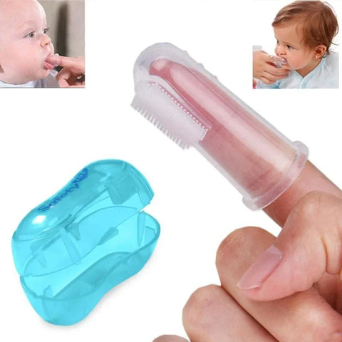 10pcs Super Soft Pet Finger Toothbrush Teddy Dog Brush Bad Breath Tartar Teeth Care Tool Dog Cat Cleaning Silicagel Pet Supplies