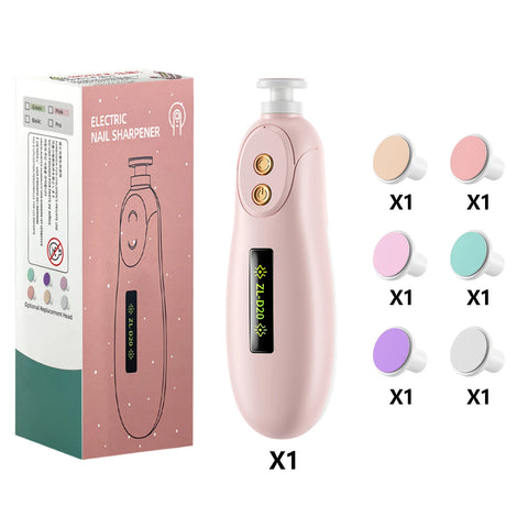 Baby Electric Nail Trimmer Kid Nail Polisher Tool Baby Care Multifunctional Fingernail Cutter Trimmer Infant
