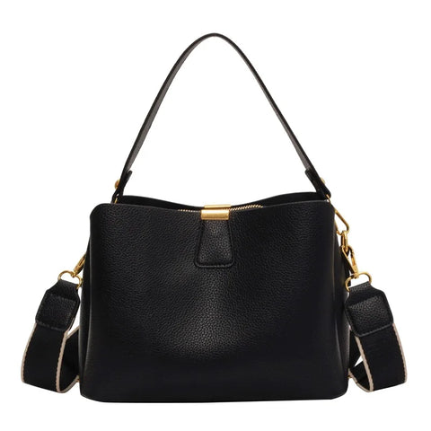 2026 New Trendy Fashion Handheld Bucket Bag Large Capacity Crossbody Bag for Women High-end Feel Women's Bag