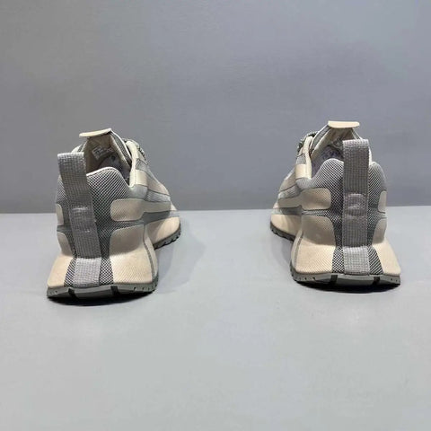 Chunky Sneakers Men Designer Soft Sole Sport Shoes Fashion Casual Leather Fabric Mesh Breathable Height Increased Platform Shoes