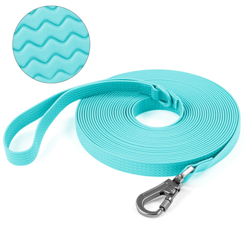 1.8M 3M 5M 10M PVC Heavy Duty Long Dog Leash for Large Medium Dogs Waterproof Easy Clean Strong Durable Running Training Leash