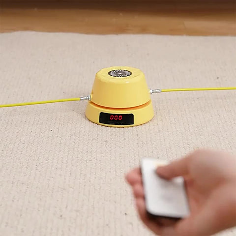 Electric Rope Skipping Machine Remote Control Smart Automatic Jump Rope Digital Counter Indoor Outdoor Training Toys Games Kids
